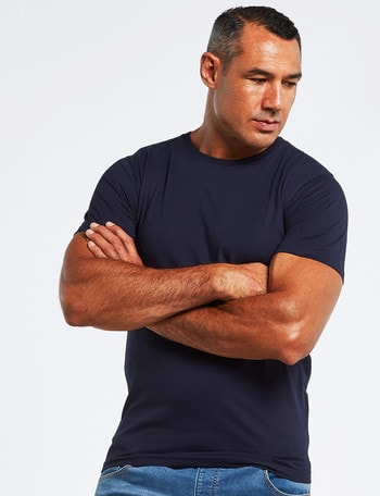 Chisel Ultimate Crew Tee, Navy product photo