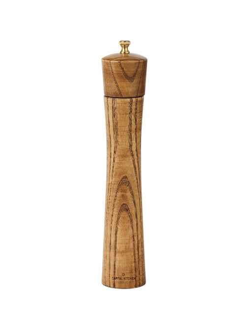 Capital Kitchen Salt & Pepper Mill, Ash Wood, 30.5cm product photo View 02 L