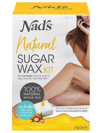 Nads Natural Sugar Wax Kit 370g product photo