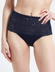 Lyric & Lace Top Full Brief, Navy product photo