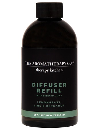 The Aromatherapy Co. Therapy Kitchen Diffuser Refill, Lemongrass Lime & Bergamot product photo