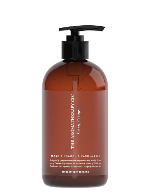 The Aromatherapy Co. Therapy Hand and Body Wash, Cinnamon & Vanilla Bean, 500ml product photo