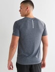 Gym Equipment Speedmax Training Tee, Light grey product photo View 02 S