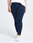 Denim Republic Curve Skinny Jean, Dark Wash product photo