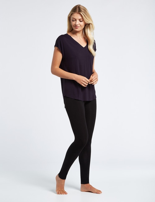 Bodycode V-Neck Boxy Tee, Eclipse product photo View 03 L