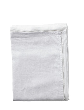 Momento Hampton Tablecloth, White, 250cm product photo