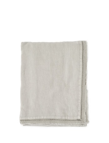Momento Hampton Tablecloth, Grey, 250cm product photo