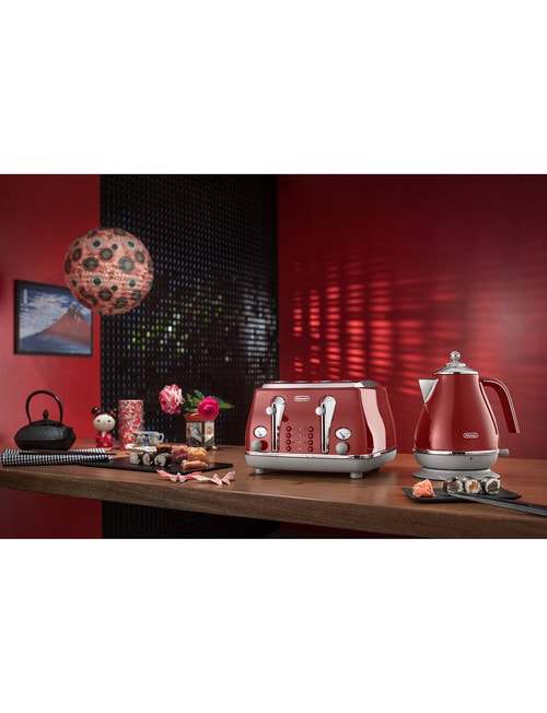 DeLonghi Icona Capitals Kettle, Red, KBOC2001R product photo View 03 L