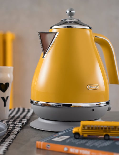 DeLonghi Icona Kettle , Yellow, KBOC2001Y product photo View 02 L