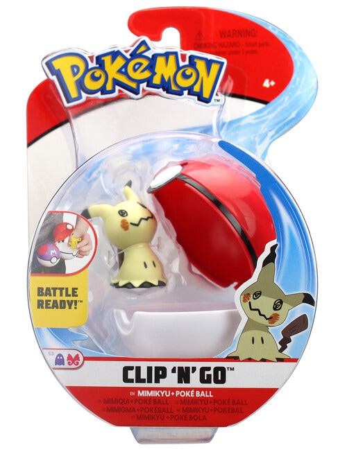 Pokemon Clip N Go Ball, Assorted product photo View 04 L