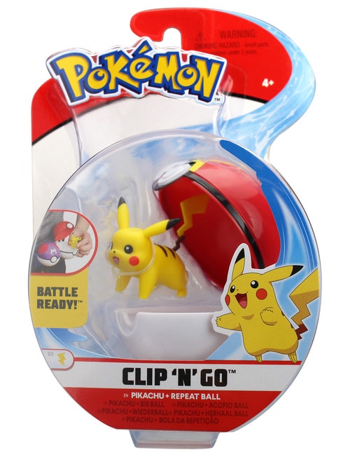 Pokemon Clip N Go Ball, Assorted product photo View 06 L
