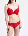 Perfects Brazilian Full Figure Contour Bra, Red product photo View 03 S