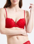 Perfects Brazilian Push Up Bra, Red product photo
