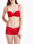 Perfects Brazilian Short Brief, Red product photo View 03 S