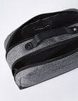Laidlaw + Leeds Textured Toiletry Bag, Grey product photo View 02 S