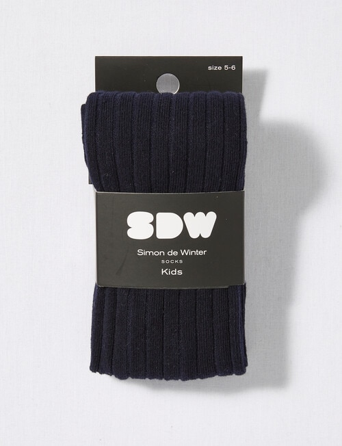 Simon De Winter Rib Tight, Navy product photo View 02 L