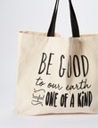 Canvas Bag, Be Good product photo View 02 S