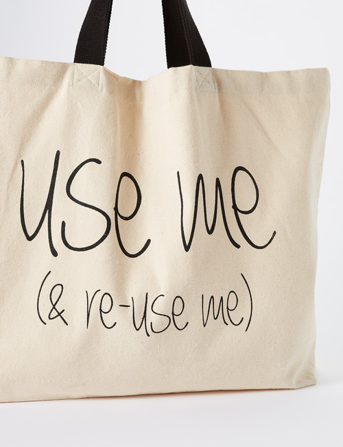 Canvas Bag, Re-use Me product photo View 02 L