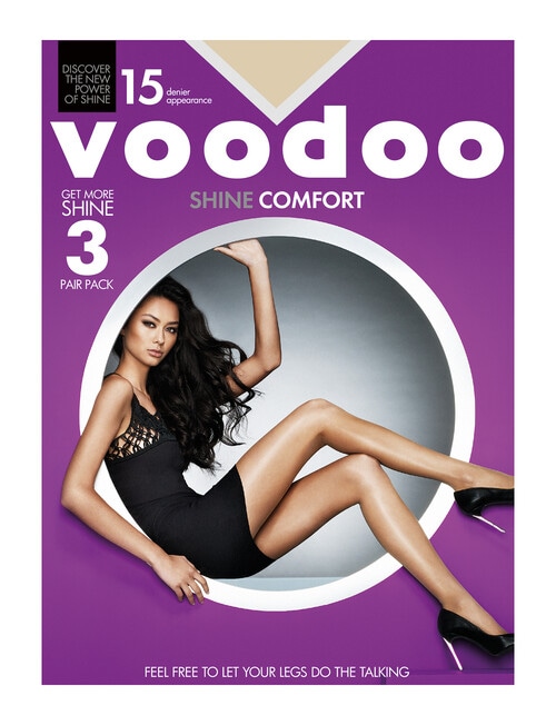 Voodoo Sheer Shine Comfort 15D, 3-Pack, Jabou product photo