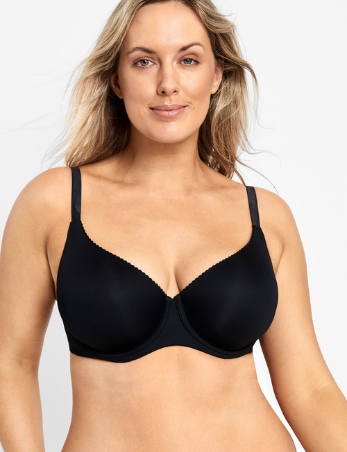 Jockey Woman Parisienne Classic Contour Bra, Black, B-E product photo