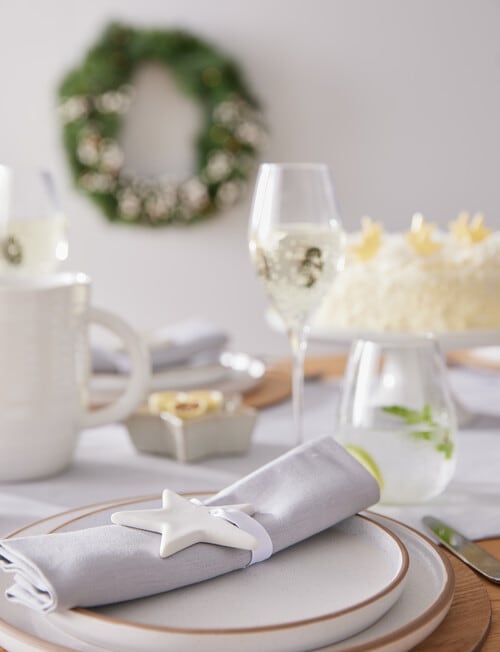 Salt&Pepper Hana Dinner Set, 12-Piece, White product photo View 07 L