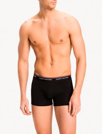 Tommy Hilfiger Stretch Cotton Trunk, 3-Pack, Black product photo