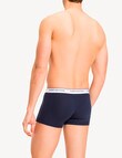 Tommy Hilfiger Stretch Cotton Trunk, 3-Pack, Navy product photo View 02 S