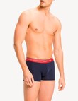 Tommy Hilfiger Stretch Cotton Trunk, 3-Pack, Navy product photo View 05 S