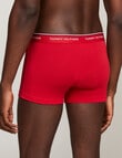 Tommy Hilfiger Core Trunk, 3-Pack, White, Tango Red & Peacoat product photo View 03 S