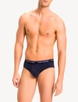 Tommy Hilfiger Cotton Brief, 3-Pack, Navy product photo View 04 S