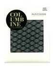 Columbine Sheer Fishnet Pantyhose, Black product photo
