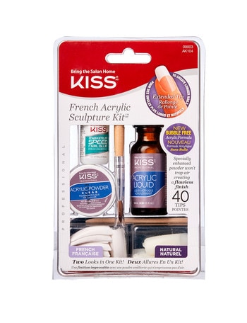 Kiss Nails French Acrylic Sculpture Kit product photo