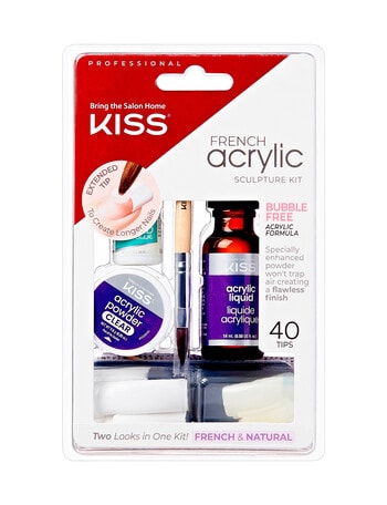 Kiss Nails French Acrylic Sculpture Kit product photo