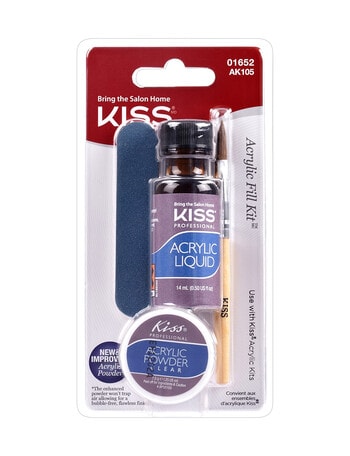 Kiss Nails Acrylic Fill Kit product photo