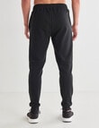 Gym Equipment Panel Trackpant, Black product photo View 02 S