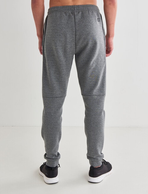 Gym Equipment Panel Trackpant, Grey Marle product photo View 02 L