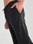 Gym Equipment Panel Trackpant, Black product photo View 04 S
