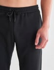 Gym Equipment Panel Trackpant, Black product photo View 05 S