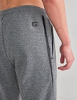 Gym Equipment Panel Trackpant, Grey Marle product photo View 05 S