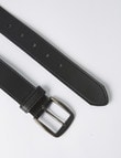 Chisel Texan Leather Belt, Black product photo View 03 S