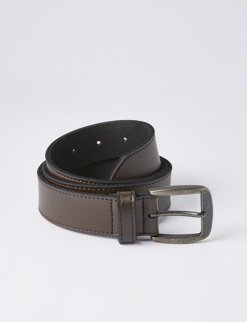 Chisel Texan Leather Belt, Brown product photo