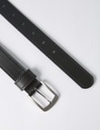 Chisel Leather Belt, Black product photo View 03 S