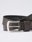 Chisel Leather Belt, Brown product photo View 02 S