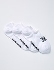 Bonds X-Temp No Show Sock, 3-Pack, White product photo View 02 S