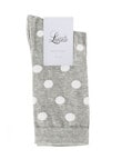 Levante Gigi Sport Crew Sock, Grey Marle product photo