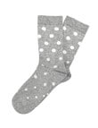 Levante Gigi Sport Crew Sock, Grey Marle product photo View 02 S
