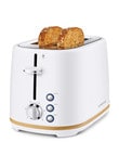 Kambrook Scandi 2 Slice Toaster, White, KTA290MTW product photo View 03 S