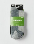 Outdoor Collection Outdoor Extreme Boot Sock, Grey product photo View 02 S
