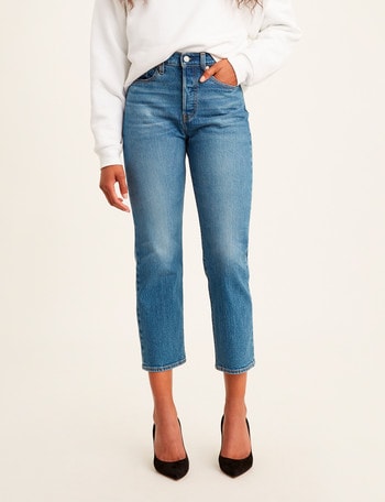 Levis Wedgie Straight Leg Jean, Jive Sound, 28" product photo