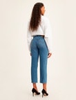 Levis Wedgie Straight Leg Jean, Jive Sound, 28" product photo View 02 S
